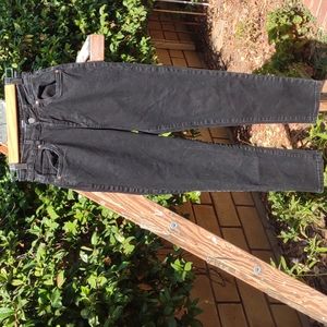 Cotton-On Stretch Mom Jeans Black 4